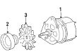 Diagram for Volkswagen Cabriolet Alternator - 049-903-017-AX