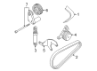 Diagram for Volkswagen Passat Timing Belt Idler Pulley - 038-145-278