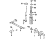Diagram for Volkswagen Quantum Brake Dust Shields - 331-609-426-A