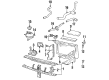 Diagram for Volkswagen Corrado Radiator Support - 535-805-598-A