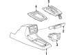 Diagram for Volkswagen Ashtray - 191-857-961-01C