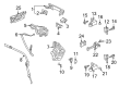 Diagram for Volkswagen Arteon Door Latch Assembly - 3G8-839-016-C
