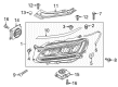 Diagram for Volkswagen Passat Headlight - 561-941-774-A