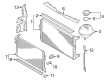 Diagram for Volkswagen Radiator - 5QM-121-251-R