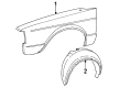 Diagram for Volkswagen Rabbit Fender - 175-821-021-L