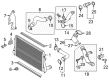 Diagram for Volkswagen Headlight Cover - N-908-082-01