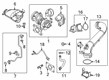 Diagram for Volkswagen Turbocharger - 04E-145-722-N