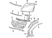 Diagram for Volkswagen Corrado Sun Visor - 535-857-551-6FD