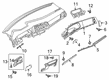 Diagram for Volkswagen Jetta Instrument Cluster - 17B-858-019-A-JTC