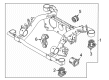 Diagram for Volkswagen ID. Buzz Axle Beam - 1N3-505-235-T