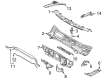 Diagram for Volkswagen Grille - 2GJ-819-403-9B9