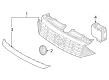 Diagram for Volkswagen Grille - 17A-853-651-AK-LDB