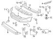 Diagram for Volkswagen CC Bumper Cover - 3C8-807-217-AA-GRU