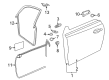 Diagram for Volkswagen Beetle Door Seal - 5C5-867-338-L