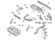 Diagram for Volkswagen Golf Frame Rail - 1J6-803-502-J