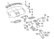 Diagram for Volkswagen Beetle Grille - 1C0-819-705-01C