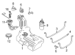 Diagram for Volkswagen Accelerator Cable - 8D1-721-555-AS