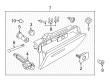 Diagram for Volkswagen Glove Box - 5C1-857-097-G-82V