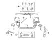 Diagram for Volkswagen Routan Temperature Sender - 7B0-919-379-B