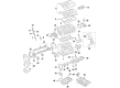 Diagram for Volkswagen Crankshaft Thrust Washer - 06A-105-637-A