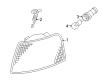 Diagram for Volkswagen Light Socket - 3B0-953-123-A