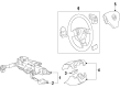 Diagram for Volkswagen Eos Steering Wheel - 3C8-419-091-BM-OXD