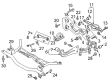 Diagram for Volkswagen Jetta Rear Crossmember - 1K0-505-315-BP