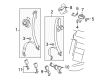 Diagram for Volkswagen Phaeton Seat Belt - 3D7-857-807-A-PNA