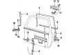 Diagram for Volkswagen Scirocco Door Latch Assembly - 321-837-016