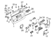 Diagram for Volkswagen Rabbit Door Moldings - 1K4-867-440-B-4J4