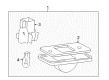 Diagram for Volkswagen Light Socket - 701-943-167