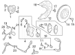 Diagram for Volkswagen GTI Brake Pads - 3Q0-698-151-K