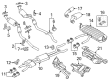 Diagram for Volkswagen Exhaust Pipe - 7P6-253-609-AB