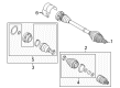 Diagram for Volkswagen Jetta Axle Shaft - 5C0-407-272-CK