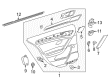 Diagram for Volkswagen GTI Door Seal - 5GM-839-480-B