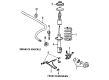 Diagram for Volkswagen Corrado Sway Bars - 191-411-309-C
