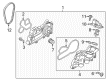 Diagram for Volkswagen Jetta Thermostat Housing - 04E-121-121-A