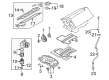 Diagram for Volkswagen Dipstick - 07C-115-611-AG