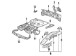 Diagram for Volkswagen Corrado Rear Crossmember - 1H0-803-531