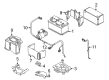 Diagram for Volkswagen Battery Cable - 1J0-971-228-S