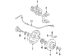 Diagram for Volkswagen Golf ABS Sensor - 191-927-807-D