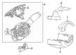 Diagram for Volkswagen Windshield Wiper Switch - 1EE-953-507-CH-ASS