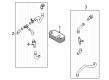 Diagram for Volkswagen Transmission Oil Cooler - 09S-409-061-B