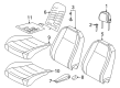 Diagram for Volkswagen ID. Buzz Seat Switch Panel - 1T3-881-313-D-4PK