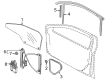 Diagram for Volkswagen Passat Door Seal - 561-837-963