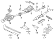 Diagram for Volkswagen Jetta Exhaust Pipe - 5C0-254-500-R