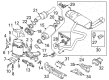 Diagram for Volkswagen Beetle Exhaust Pipe - 5C3-253-181-K