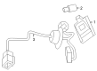 Diagram for Volkswagen Routan Car Bulbs - 7B0-945-104