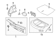 Diagram for Volkswagen Beetle Wheelhouse - 5C5-867-428-D-1BS