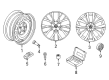 Diagram for Volkswagen Tiguan Alloy Wheels - 5NN-601-025-K-NQ9